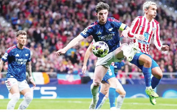 UCL: Arsenal, Atletico Madrid Set For Make Or Mar Semi-final Showdown 1 Arsenal Atletico Madrid