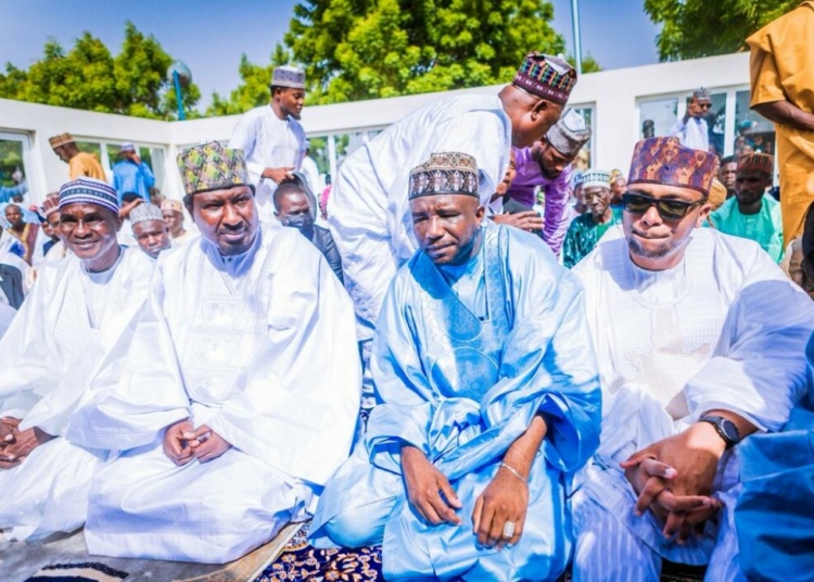 Sallah: Barau Performs Eid In Hometown, Seeks Prayers For Tinubu, Others 1 Barau 1