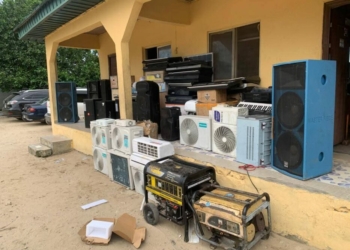 Delta Police Arrest Syndicate Linked To Church, Solar Shop Robberies, Revocer Multi-million Naira Stolen Properties
