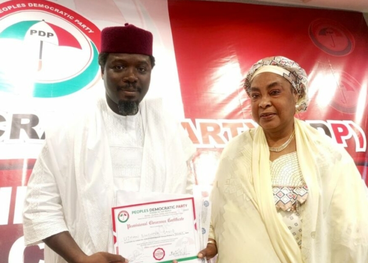 PDP Clears Dinshiya For Taraba Governorship Primary 1 Dinshiya