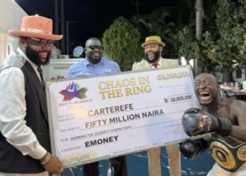 ‎‎Carter Efe Challenges Wizkid To Celebrity Boxing Match, Receives N50m Prize