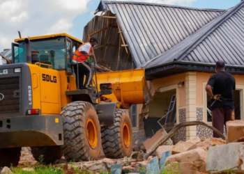 Edo Cracks Down On Crime, Pulls Down Suspected Kidnappers’ Den