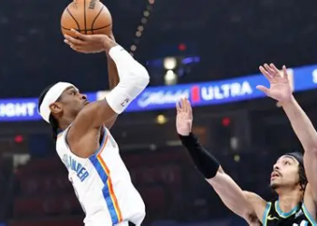 Gilgeous-Alexander’s 30-Points Lifts Thunder Past Spurs