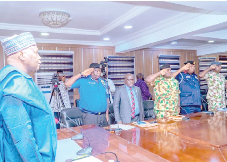Gov Inuwa Yahaya Convenes Security Council Meeting Ahead Of Party Primaries 1 Gov Inuwa Yahaya Convenes Security Council Meeting Ahead Of Party Primaries