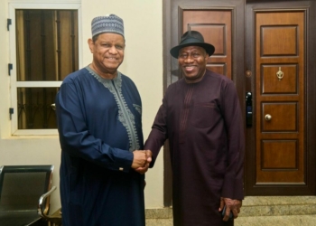 Hayatu-Deen Meets Jonathan In Abuja Ahead Of 2027 Presidential Bid