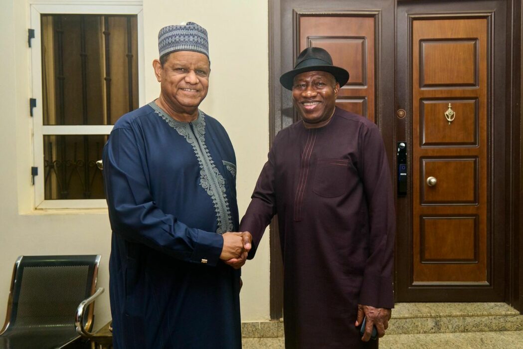 Hayatu-Deen Meets Jonathan In Abuja Ahead Of 2027 Presidential Bid