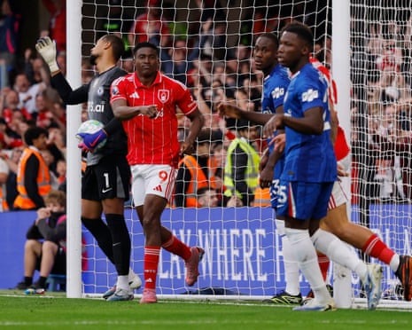 Awoniyi Double Fires Forest To Stunning 3-1 Win Over Chelsea