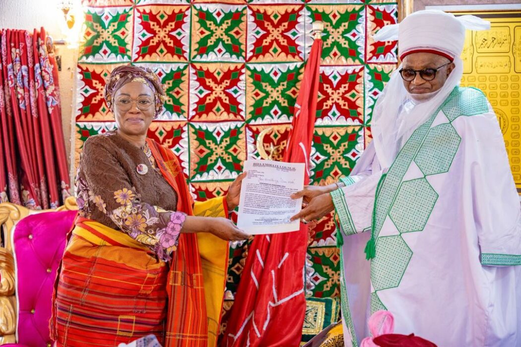 Oluremi Tinubu Receives ‘Soniyako Nupe’ Title In Bida