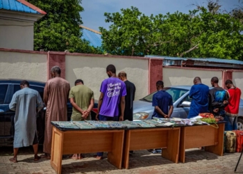 PICTORIAL: NSCDC Busts Car Theft Syndicate, Arrests 10 Suspects, Recovers Vehicles 