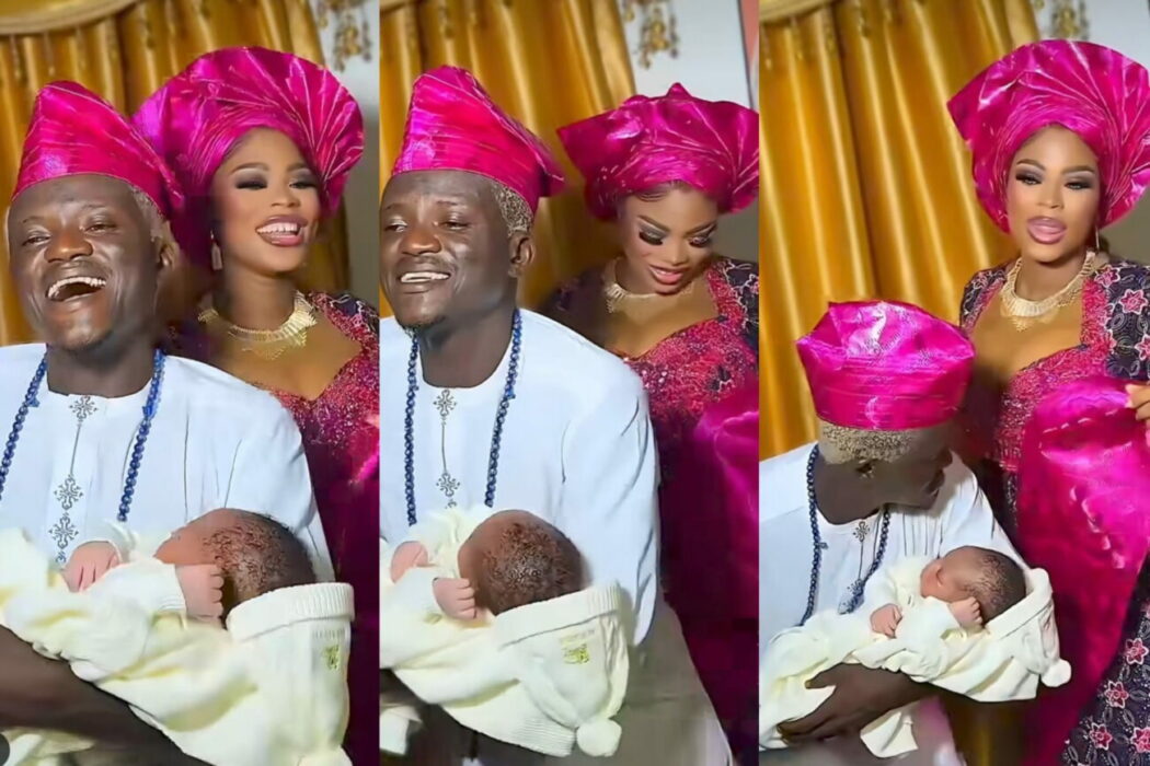 Portable’s Wife Bewaji Thanks Well-Wishers Following Son’s Naming Ceremony