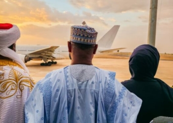 PICTORIAL: Gov Lawal Excited As Zamfara Makes History With Inaugural Hajj Flight From New Gusau Airport