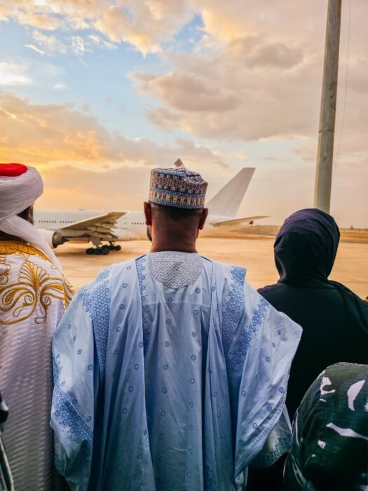 PICTORIAL: Gov Lawal Excited As Zamfara Makes History With Inaugural Hajj Flight From New Gusau Airport