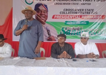 Cross River PDP Endorses Sandy Onor’s Presidential Candidacy