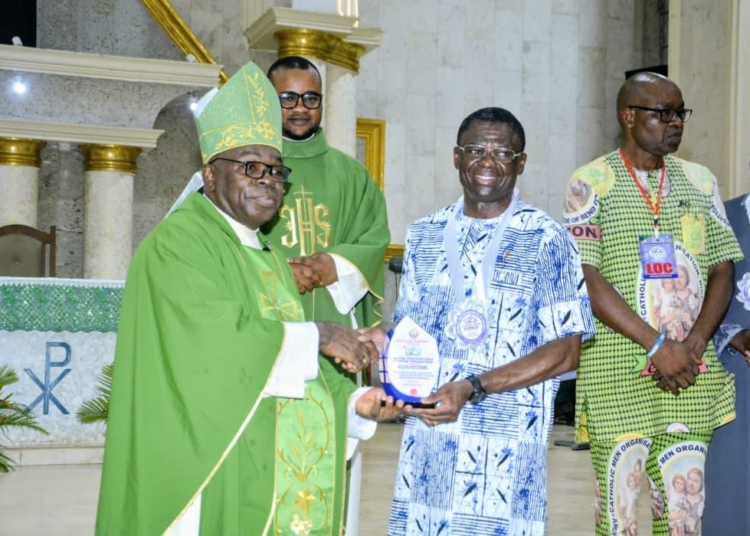 Archbishop Akubueze Honours NIS Boss Philip Shaibu At CMO Silver Jubilee 1 IMG 20260530 WA0021
