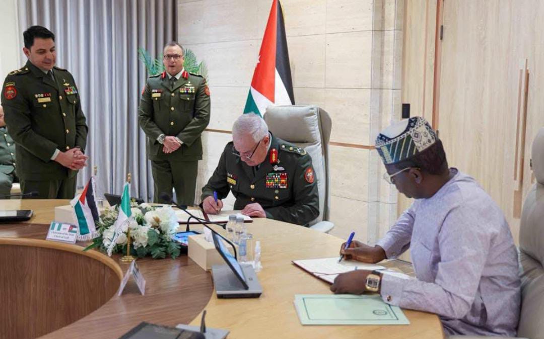Nigeria, Jordan Sign Defence, Intelligence Sharing Agreement