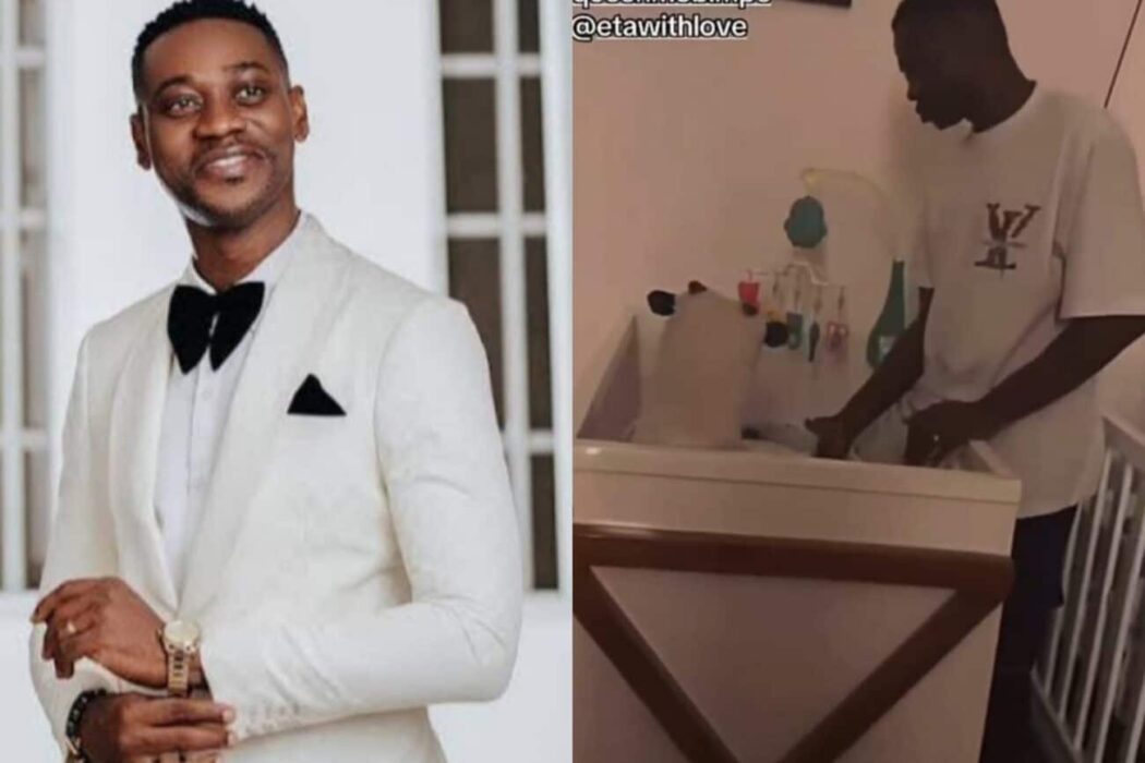 ‎Lateef Adedimeji Thrilled Doing Father’s Duties With His Triplets