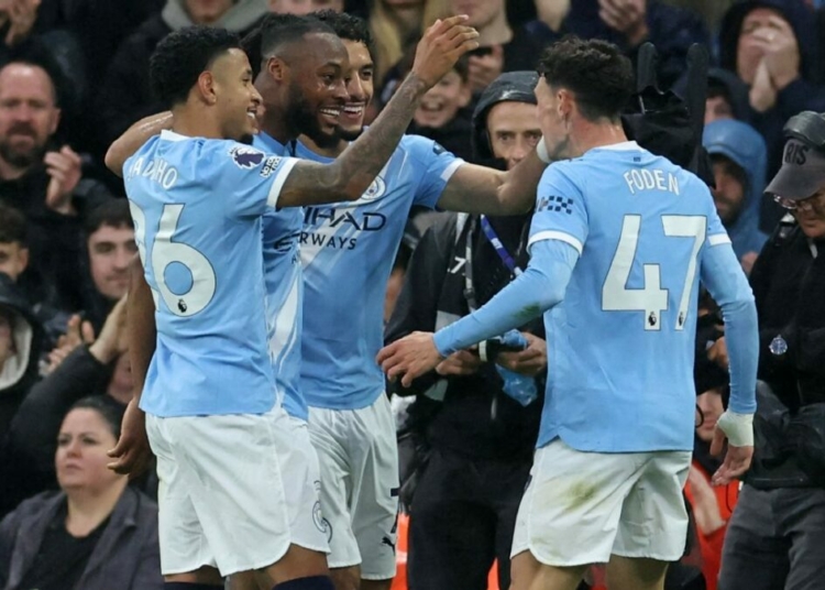 Man City Thrash Palace 3-0 To Sustain Title Pressure On Arsenal 1 Mancity