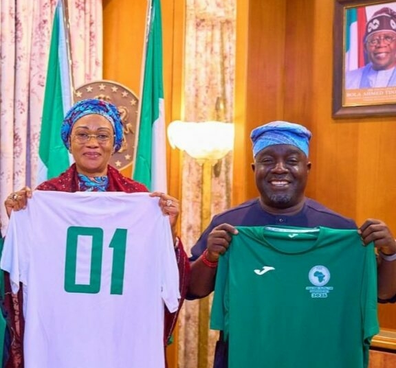 NSC Director General Lauds First Lady's Commitment To Nigerian Women's Sports 1 NSC Remi