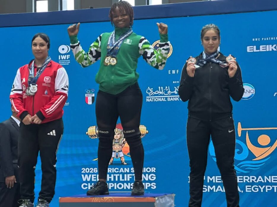Team Nigeria Dominates Africa Senior Weightlifting Championship With 29 Medals