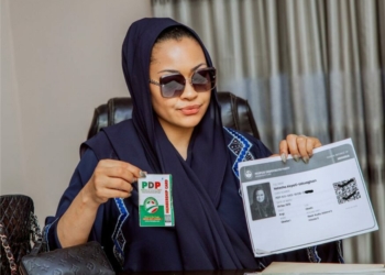 2027: Senator Natasha Akpoti-Uduaghan Participates In PDP Screening Exercise For Kogi Central Race