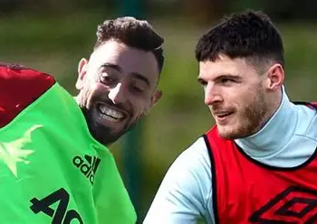 Fernandes Expresses Sadness Over Rice’s Move To Arsenal In 2023