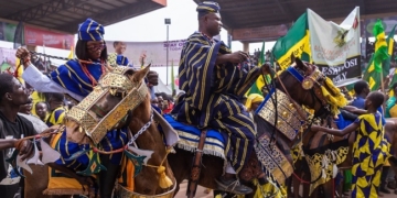 Glo Rewards Age Grades, Horse Riders At Ojude Oba 2026