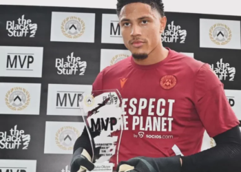 Okoye Nominated For Serie A Player Of The Month