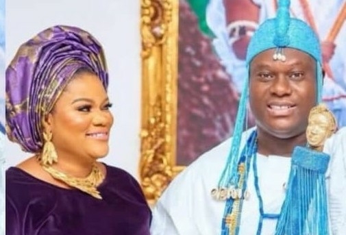 Ooni Of Ife, Olori Mariam Reveal Twins’ Names 1 Onni