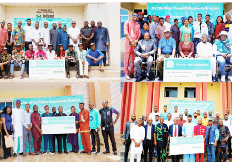 OPay Signs New MoUs With 4 More Schools, Expands Access To N1.2bn 10-year Scholarship Programme 1 L-R: MoU Signing at Benue State Polytechnic, Ugbokolo, Benue State, Montgomery Polytechnic, Ikere Ekiti, Ekiti State, Kogi State Polytechnic, Lokoja, Kogi State and Alex Ekwueme Federal University, Ndufu Alike Ikwo, Ebonyi State. PHOTOS: OPAY