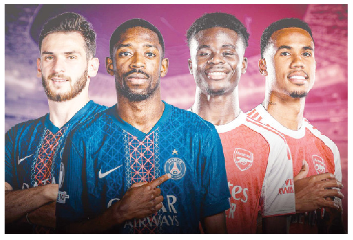 PSG Unveil Squad For Champions League Final Against Arsenal
