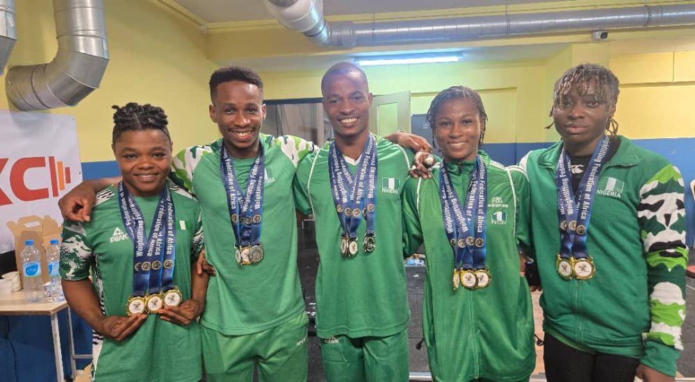NWF Boss Hails Team Nigeria After 29-Medal Haul At African Weightlifting Championships