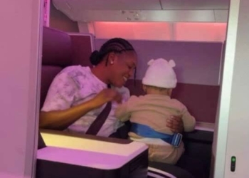 Toke Makinwa Flies Beloved Housekeeper-Turned-Nanny To London In Upper Class