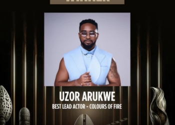 AMVCA 2026: Uzor Arukwe Takes Home Best Lead Actor For ‘Colours of Fire’