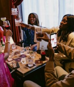 DJ Cuppy, Temi Shower Love On Sister Tolani During Birthday Getaway