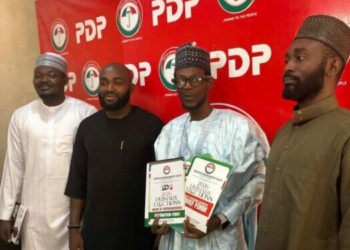 2027: Okene Prince Vows Tansformative Leadership, Picks PDP Nomination Forms For Kogi Reps Seat