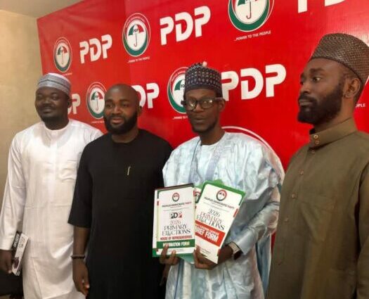 2027: Okene Prince Vows Tansformative Leadership, Picks PDP Nomination Forms For Kogi Reps Seat