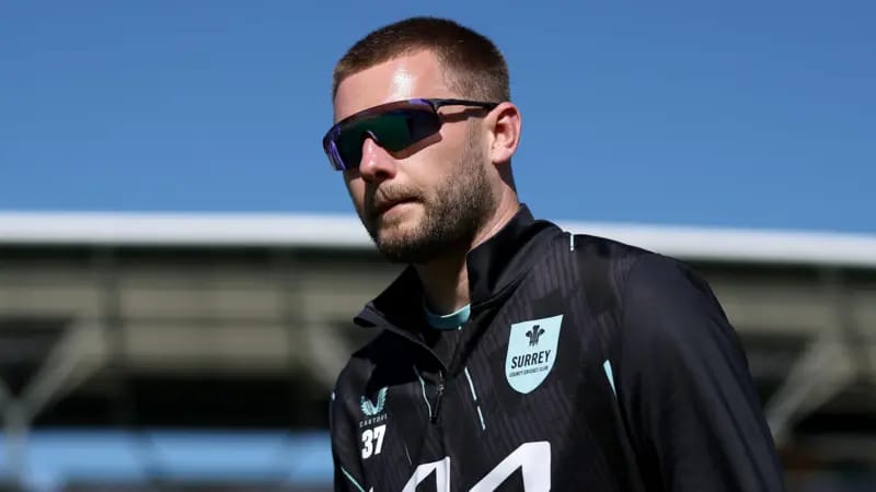 England Pace Bowler Atkinson Suffers Concussion