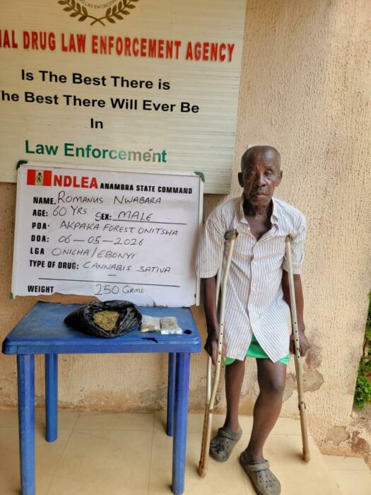 NDLEA Arrests 3 Persons With Disability Over Drug Trafficking