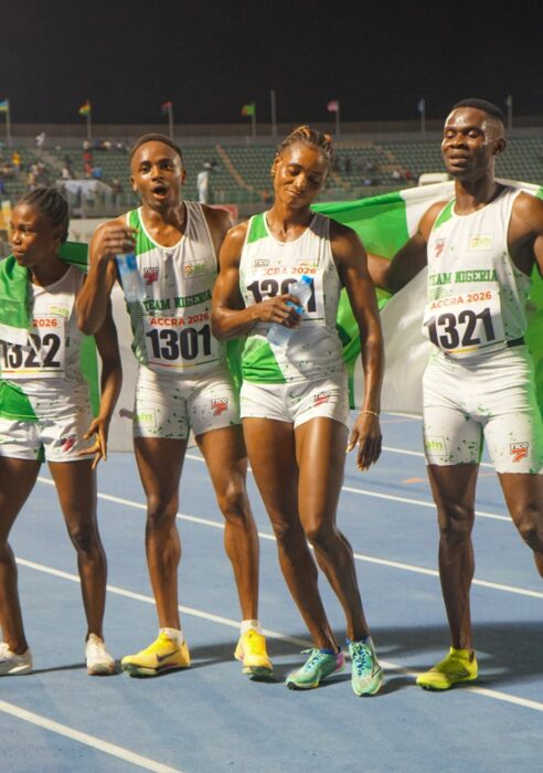 Nigeria Strikes Second Gold In Mixed 4x400m Relay At African Athletics Championships