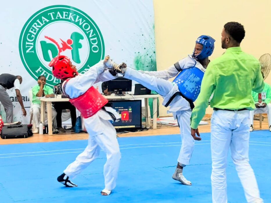 NSC Director General Olopade Urges Nigerian Taekwondo Athletes To Aim For Podium Success At African Championship In Mali