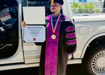 Chris Brown Bags Honorary Doctorate