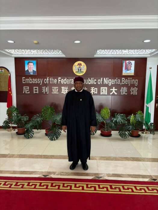 Dambazau Officially Assumes Office As Nigeria’s Ambassador To China