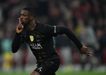 Dembele Goal Propels PSG To Back-To-Back Champions League Finals.