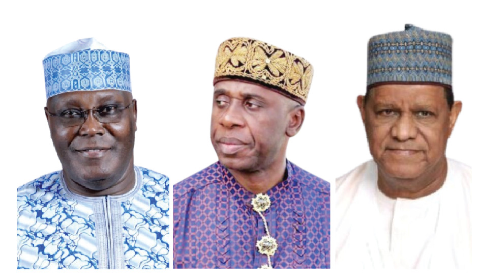 ADC PRESIDENTIAL PRIMARIES: Amaechi, Hayatu-Deen Reject Results As Atiku Leads