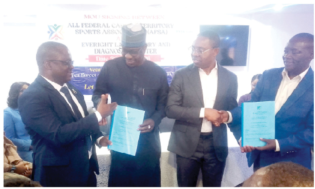 AFSA, Everight Sign MOU To Tackle Doping, Boost Athlete Health In FCT