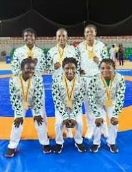Nigeria’s Wrestling Team Clinches African Championship Title In Alexandria