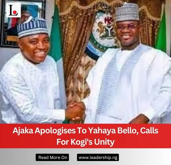 Ajaka Apologises To Yahaya Bello, Calls For Kogi's Unity 1 images 31