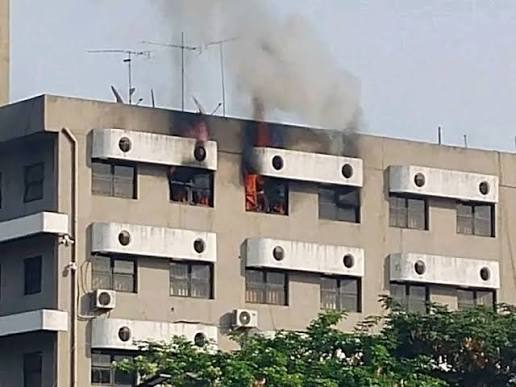 Fire Guts Part Of Federal Secretariat In Nasarawa