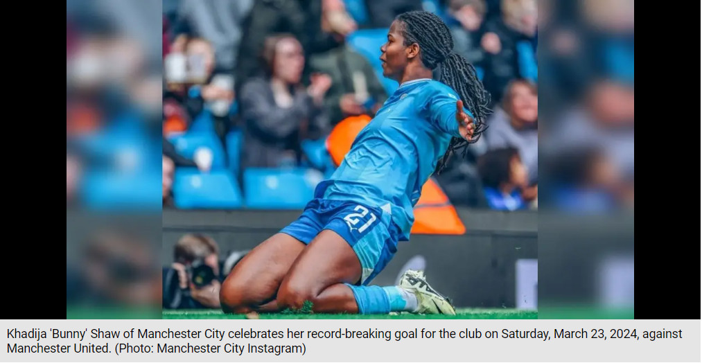 Shaw Named Football Writers’ Women’s Player Of The Year