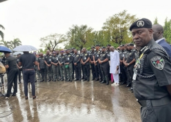 IGP Appeals For Prayers As Police Honour 17 Officers Killed In Yobe